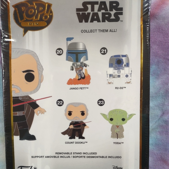 Star Wars Dooku Enamel Pin - Picture 11 of 11